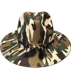 Camouflage Fedora Hat